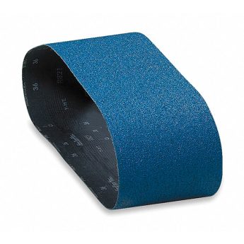 SCHLEIF BAND AZX 250X750 MM G100 MIX BLAU