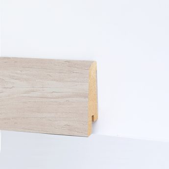 SOCKELLEISTE 2530 MDF TYP 04 BEFOLIERT 60 MM