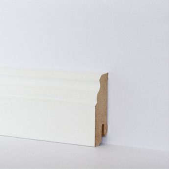 SOCKELLEISTE WEISS MDF FOLIE 70 MM