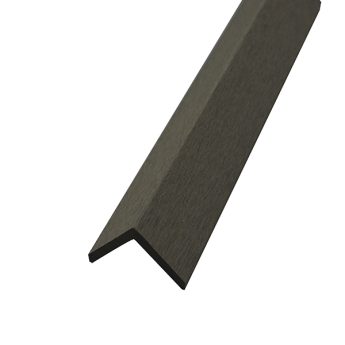 ABDECKBRETT WPC WINKEL 45X45 GRAU