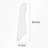 SOCKELLEISTE PVC DEKOR 106 60 MM