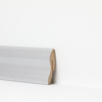 SOCKELLEISTE MDF P27 - ALU WEISS 154
