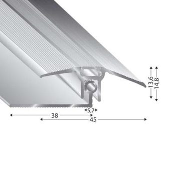 ÜBERGANGSPROFIL TRIO-GRIP 7-13 MM 270