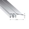 PROFIL ENDSTÜCK DUO-GRIP 270 CM AHORN