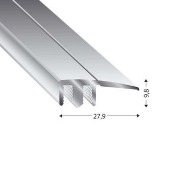 PROFIL ENDSTÜCK DUO-GRIP 270 CM AHORN