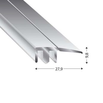 PROFIL ENDSTÜCK DUO-GRIP 90 CM CHERRY