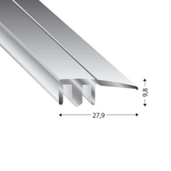 ABSCHLUSSPROFIL DUO-GRIP 270 CM CHERRY