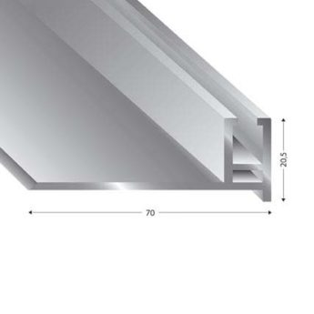 PROFIL BASIS DUO-GRIP 10-15 MM 270 CM