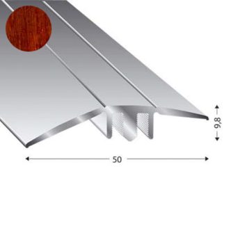 ANPASSUNGSPROFIL DUO GRIP 50 MM 90 CM MERBAU