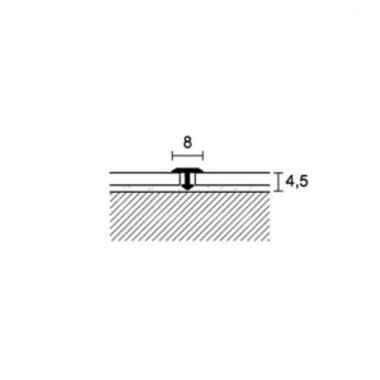 ÜBERGANGSPROFIL MESSING 270 CM S 399/T8