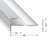 TREPPENPROFIL 15070 ALU SILBER