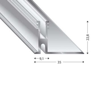 BASISPROFIL DUO-GRIP 17-22 MM 270 CM