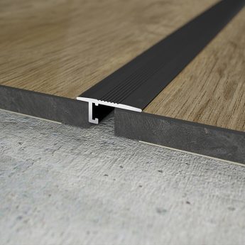 ÜBERGANGSPROFIL UL20X5 ALU SCHWARZ C35