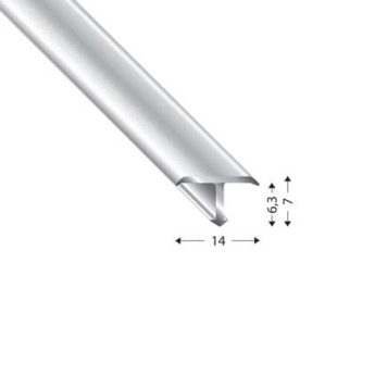 ÜBERGANGSPROFIL FLEXIBEL 14 MM 270 CM GOLD