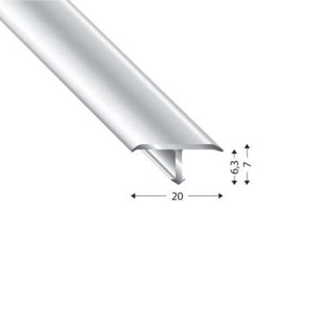 ÜBERGANGSPROFIL FLEXIBEL 26 MM 270 CM GOLD
