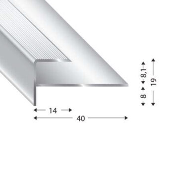 TREPPENPROFIL SILBER