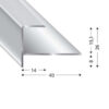TREPPENPROFIL SILBER 15 MM