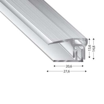 ABSCHLUSSPROFIL TRIO-GRIP 270 CM GOLD