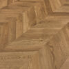 PARKETT EICHE CHEVRON 45 CORSE NATUR BRAUN MATT LACKIERT GEBÜRSTET 4Vm NUT UND FEDER