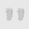 PVC ELEMENTE FÜR SOCKELLEISTEN H61/M61 58 MM - INNERE ECKE