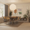 FURNIERTER BODEN EICHE BODEN PUDER WEISS SELECT MATT LACKIERT 5G L